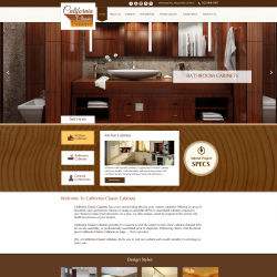 California Classic Cabinets Website