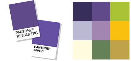 Annette Frei Color Palette with Ultra Violet | 360 Web Designs