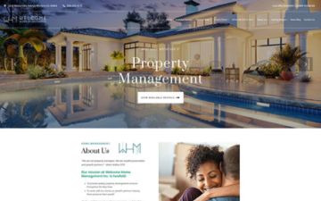 Welcome Home Management -Website Design
