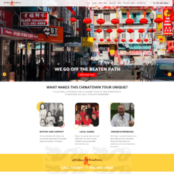 All About Chinatown – Website Design