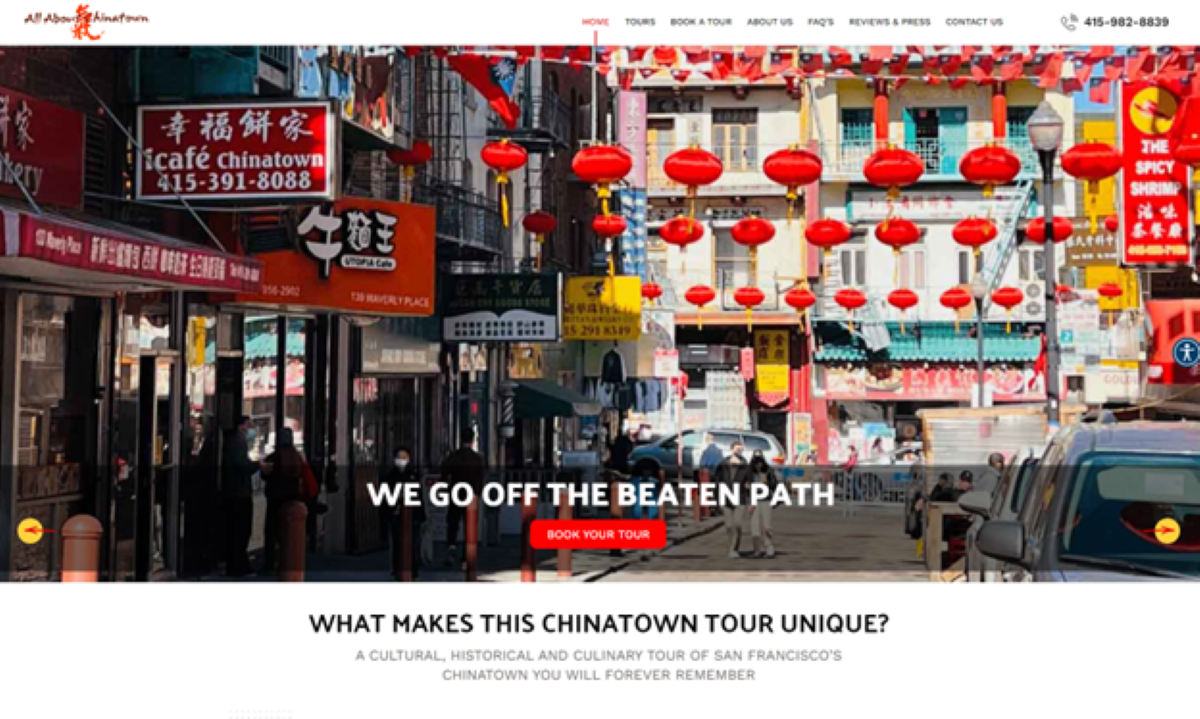 All About Chinatown Featured client
