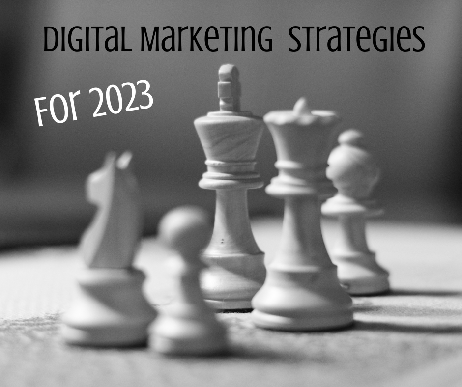 Digital marketing strategies picture of a chess board