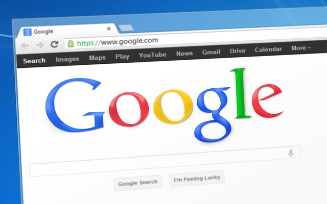Google Search Page with HTTPS in the browser